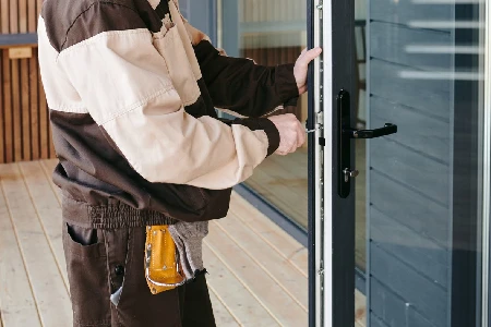 Cleaning And Polishing Glass Door Installation in Holiday