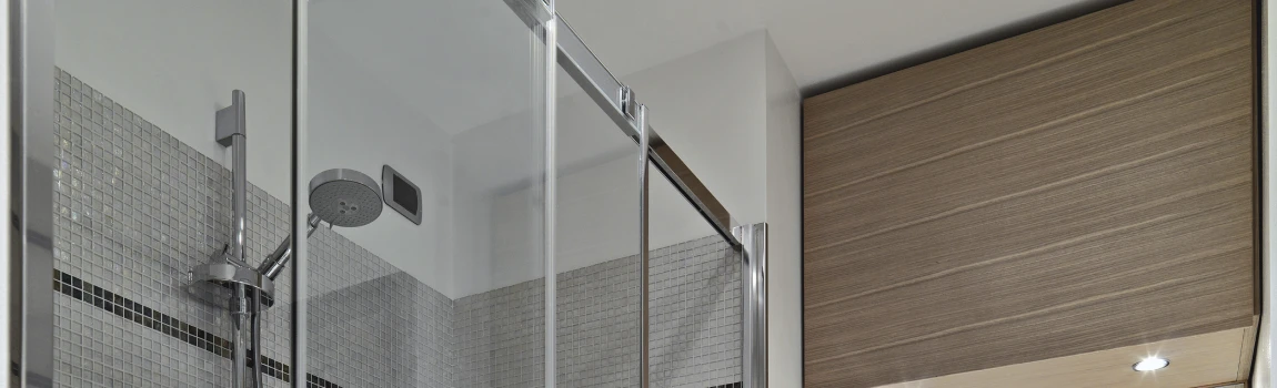 Frosted Glass Shower Doors in Holiday, FL